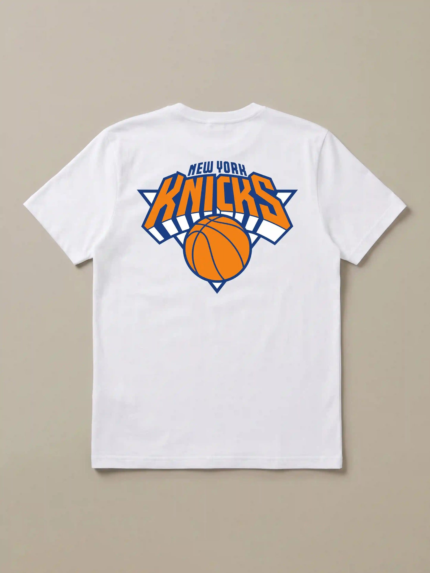 NY Knicks Sunwashed Regenerative Tee - White