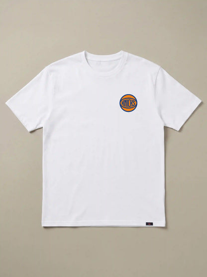 NY Knicks Sunwashed Regenerative Tee - White