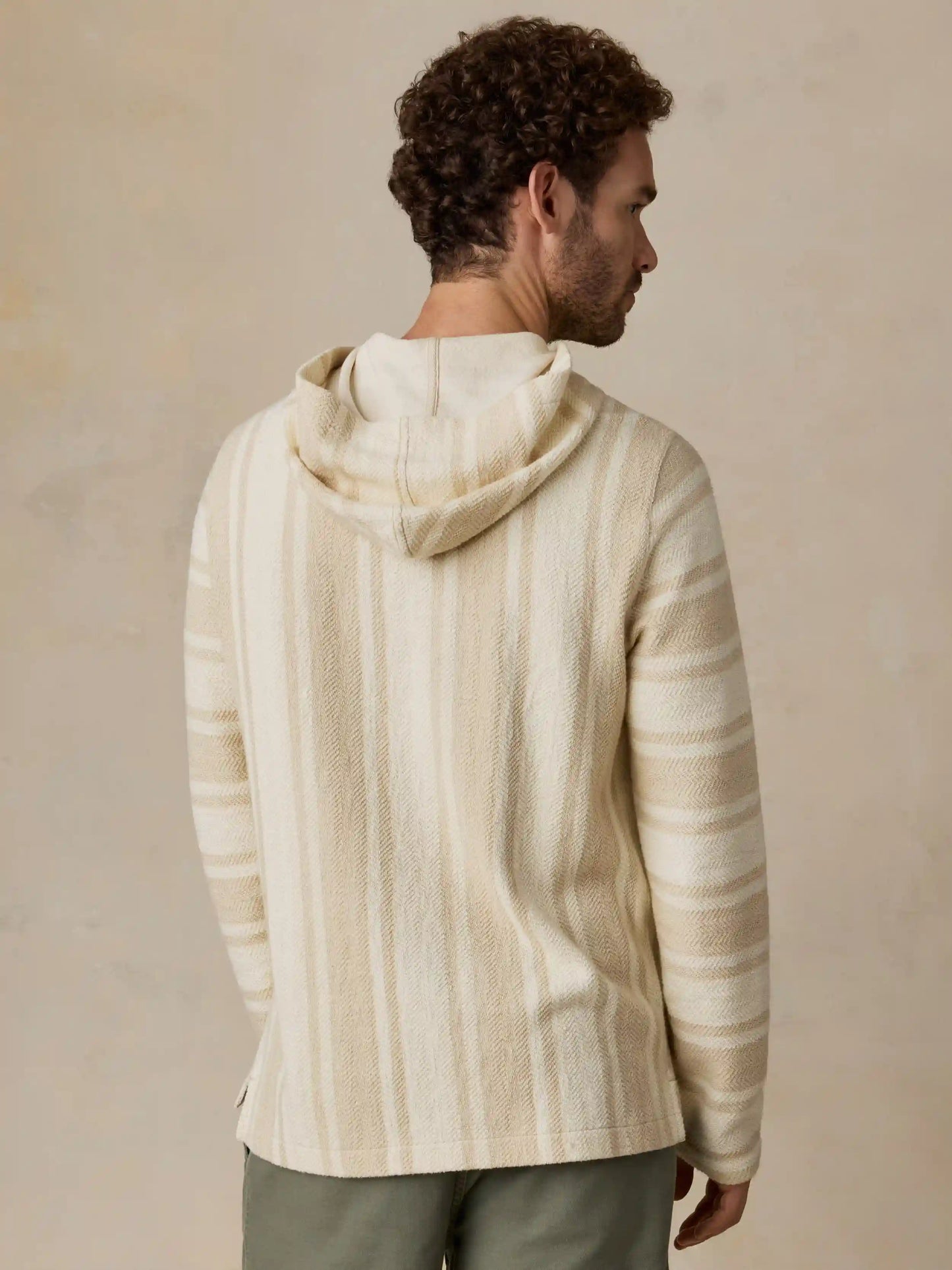 Whitewater Hoodie - Ivory Desert Stripe
