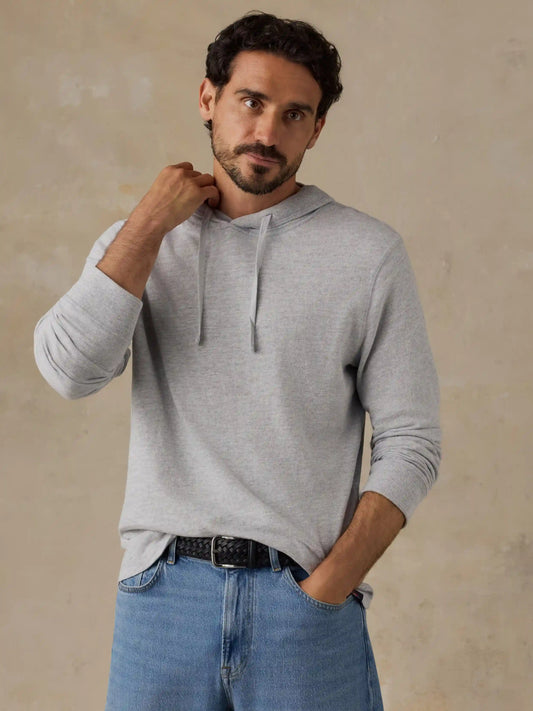 Sunwashed Organic Hoodie - Light Grey Heather