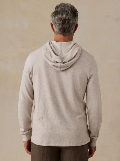 Sunwashed Organic Hoodie - Oat Plains Heather
