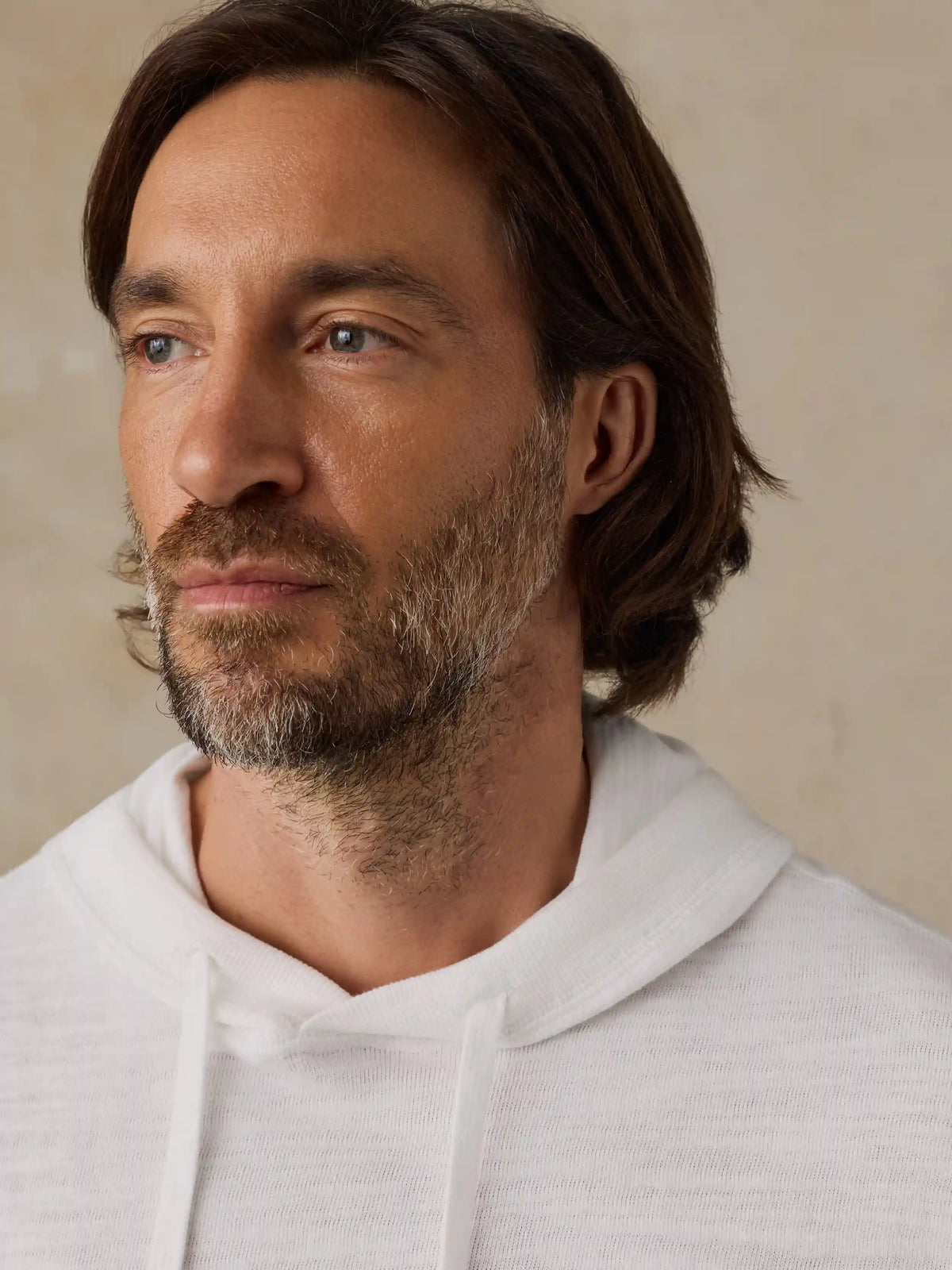 Sunwashed Organic Hoodie - White
