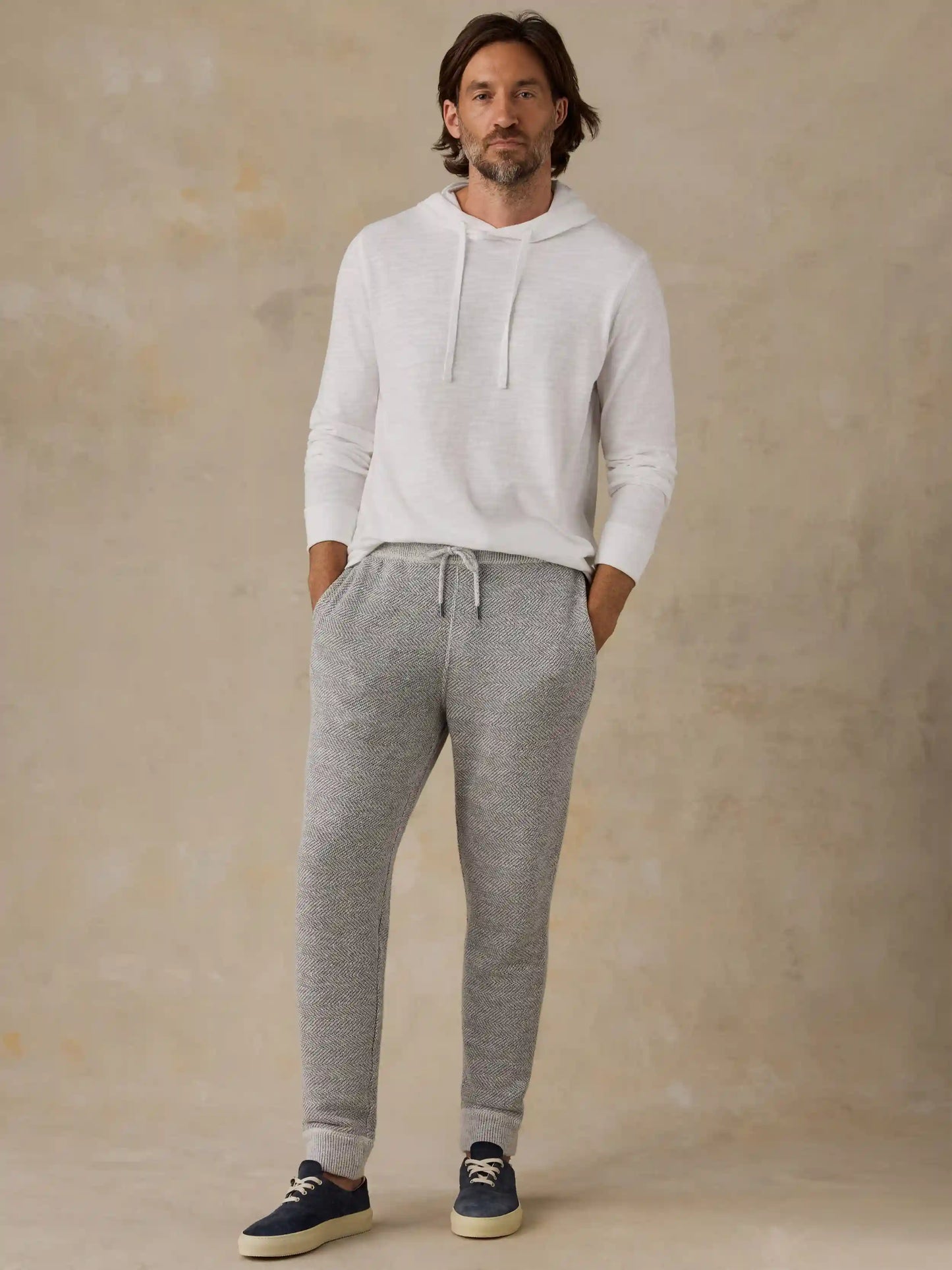 Sunwashed Organic Hoodie - White