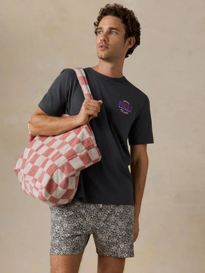 Cabana Towel Terry Tote - Red Shell Buffalo