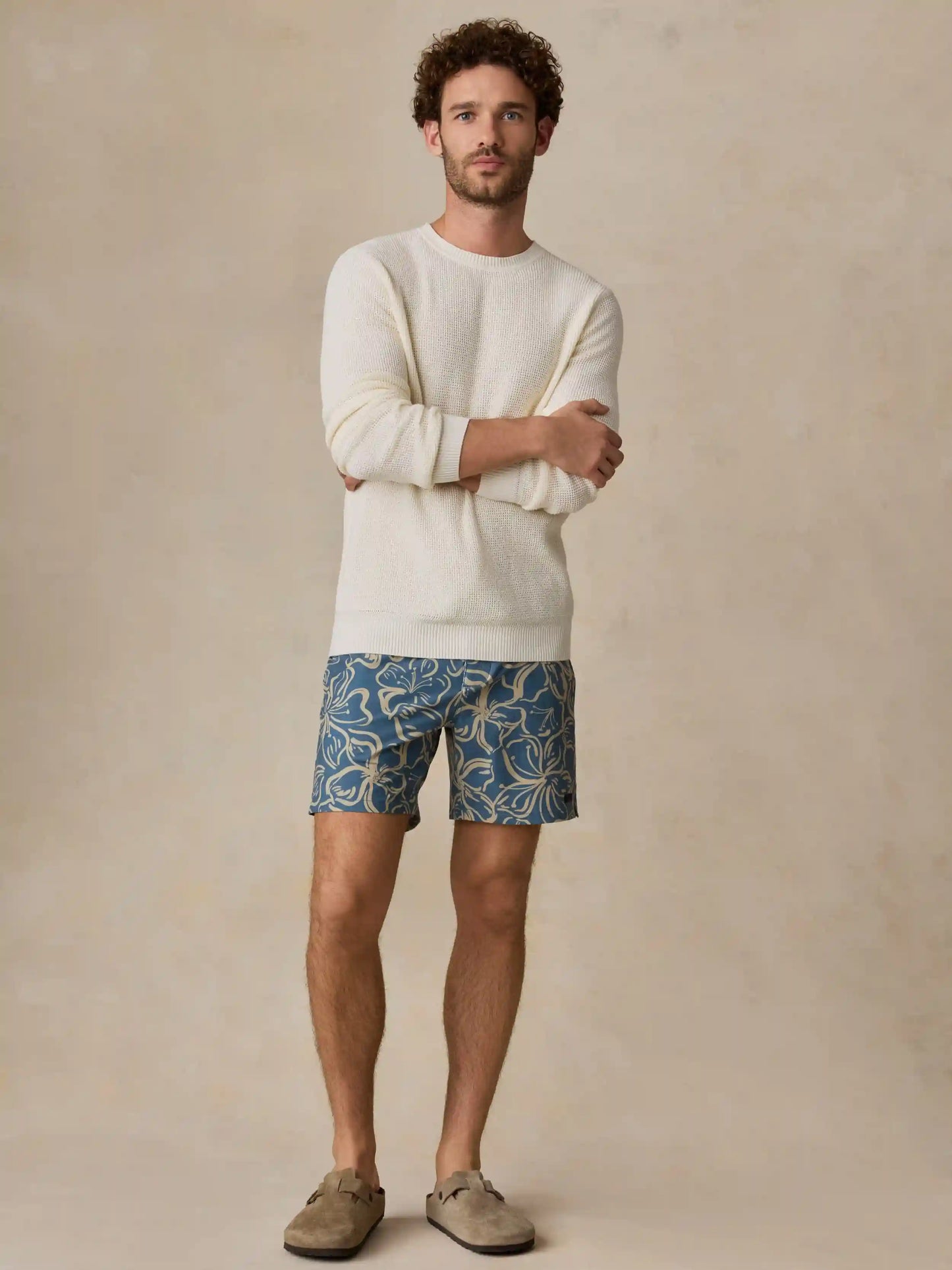 All Day™ Boardshort - Aqua Sand Blossom