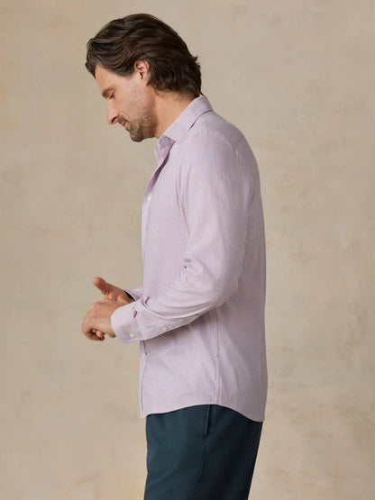 The Movement™ Shirt - Berry Cloud Stripe