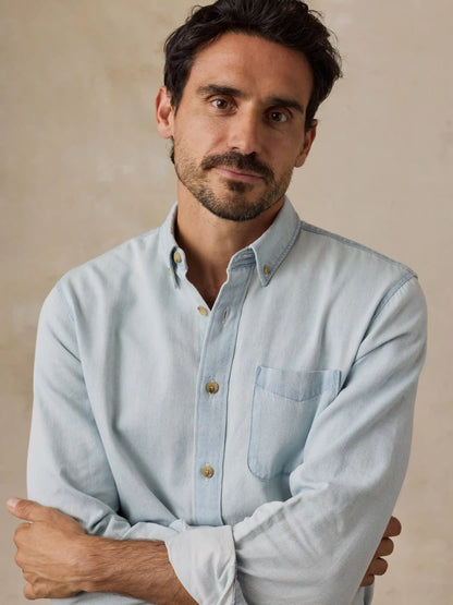 Original Cotton Denim Shirt - Rocky River Wash
