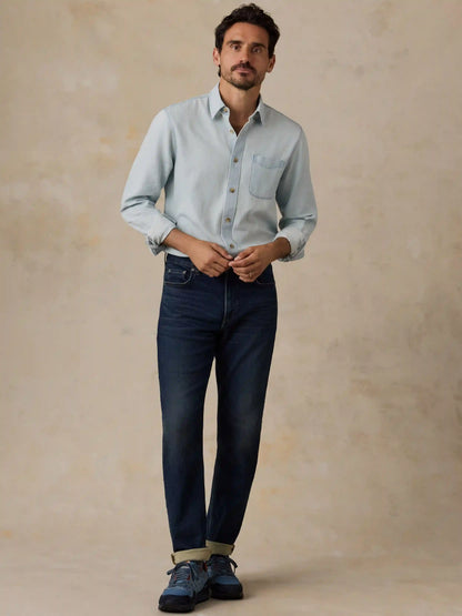 Original Cotton Denim Shirt - Rocky River Wash