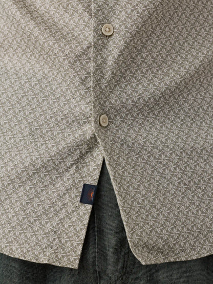 Short-Sleeve Movement™ Monterey Shirt - Sage Sundial Bloom