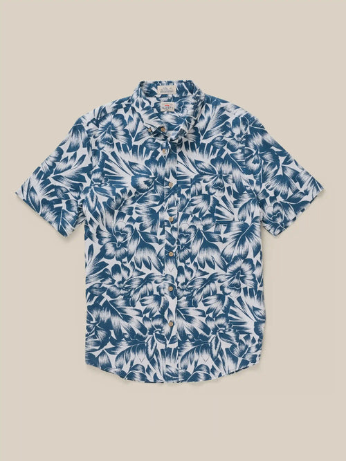 Short-Sleeve Breeze Shirt - Dark Sky Tropical