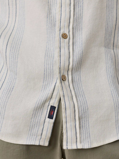 Short-Sleeve Breeze Shirt - River Shore Stripe