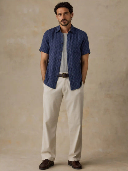 Short-Sleeve Breeze Shirt - Twilight Skies