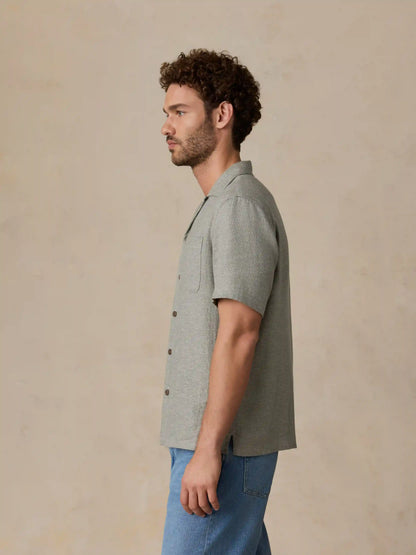 Short-Sleeve Breeze Camp Shirt - Garden Valley