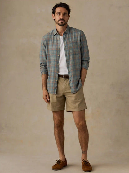 Palmetto Shirt - Sunset Cove Plaid