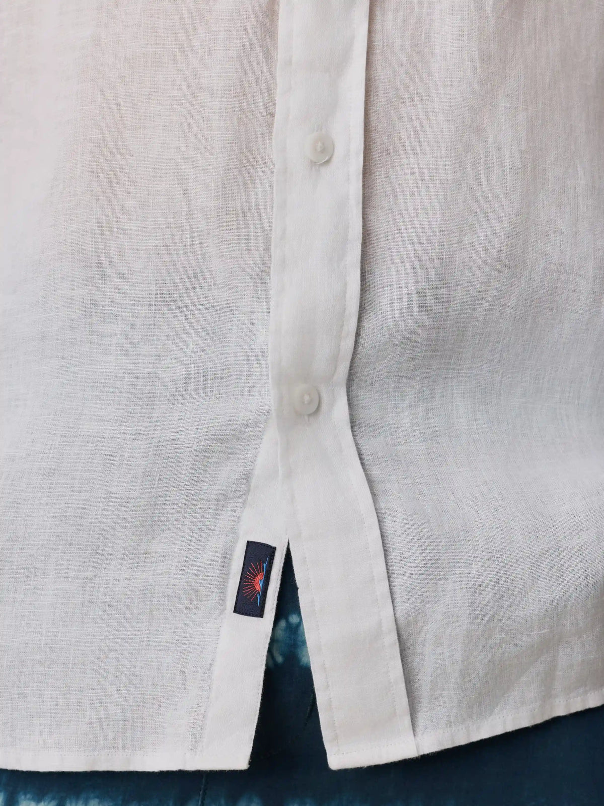 Sunwashed Linen Shirt - Pure White