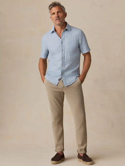 Short-Sleeve Breeze Shirt - Fishscale Redux