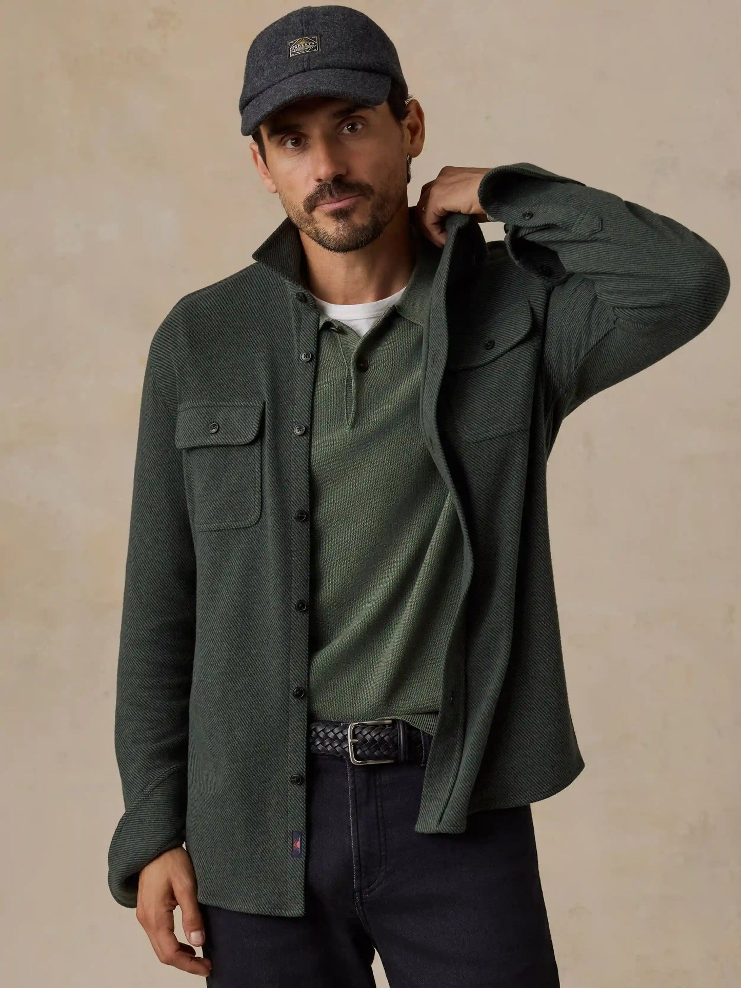 Legend™ Sweater Shirt - Fall Evergreen Twill