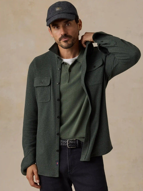Legend™ Sweater Shirt - Fall Evergreen Twill