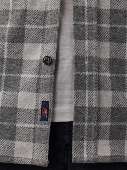 Legend™ Sweater Shirt - Stone Hollow Plaid