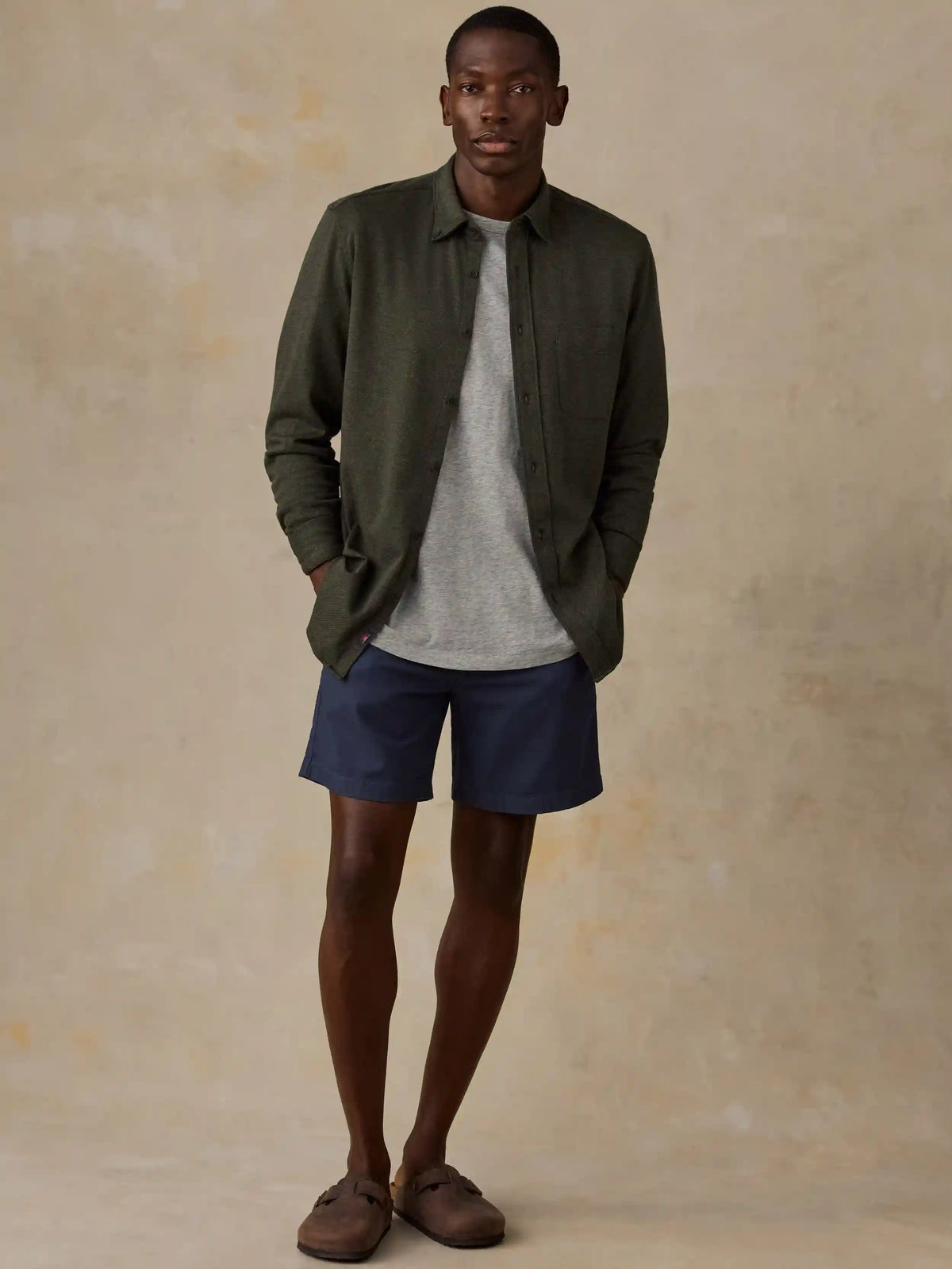 Coastline Knit Shirt - Forest Canyon Twill