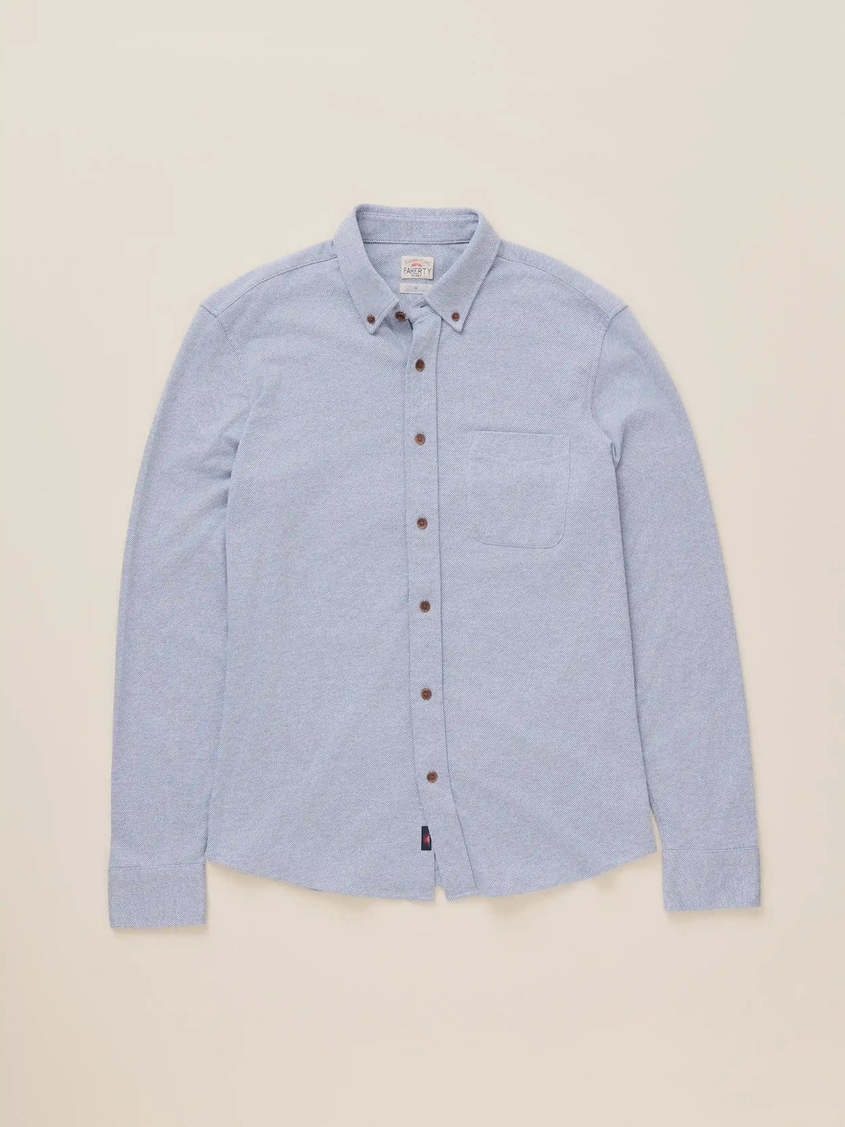 Coastline Knit Shirt - Oceanside Blue