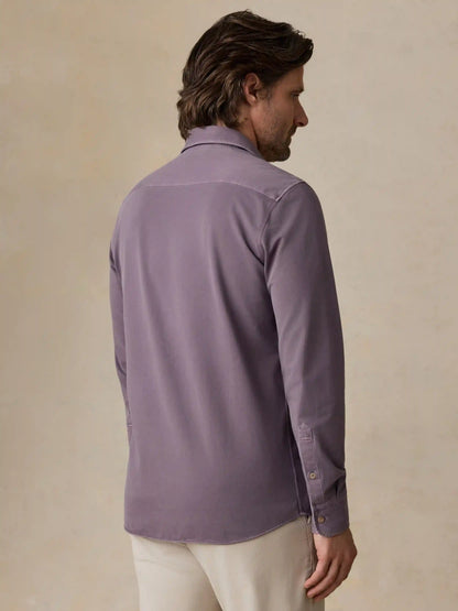 Costa Pique Shirt - Lilac Twilight