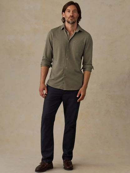 Costa Pique Shirt - Ridge Olive