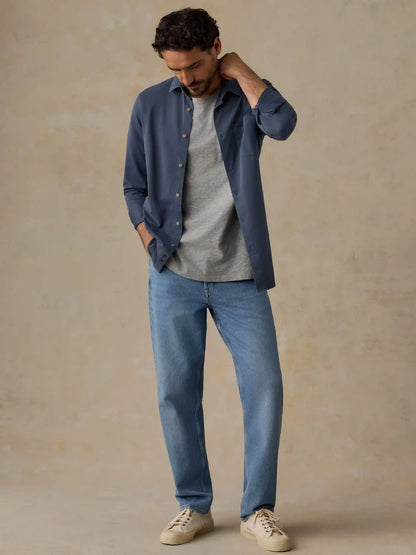 Costa Pique Shirt - Abyss Navy