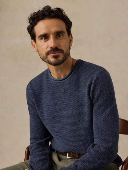 Sunwashed Dockside Sweater - Abyss Navy