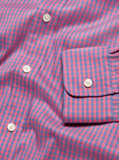 The Movement™ Shirt - Blue Rose Gingham
