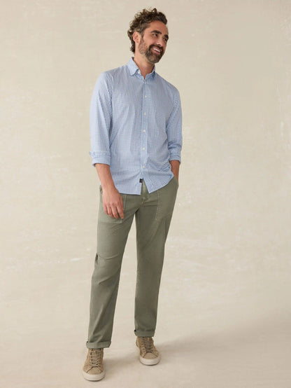 The Movement™ Shirt (Tall) - Light Blue Gingham