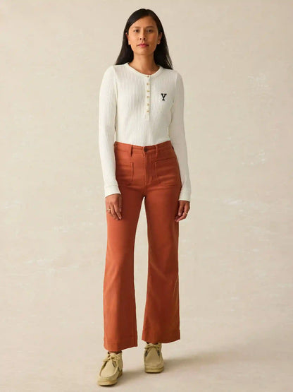 Yale Legend™ Apres Waffle Henley - Egret