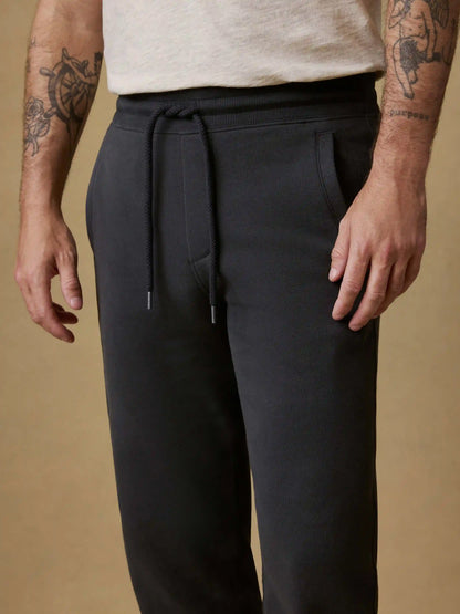 High Standard Fleece Sweatpant - Mountain Black