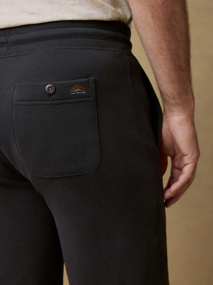 High Standard Fleece Sweatpant - Mountain Black