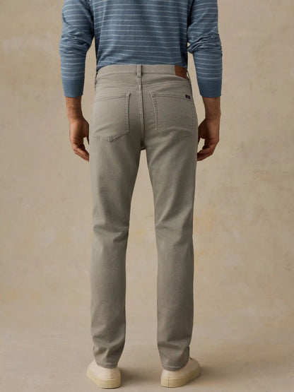 Stretch Terry 5-Pocket Athletic Fit Pant - Coastal Sage