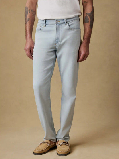Stretch Terry Indigo 5-Pocket - Riverbend Wash