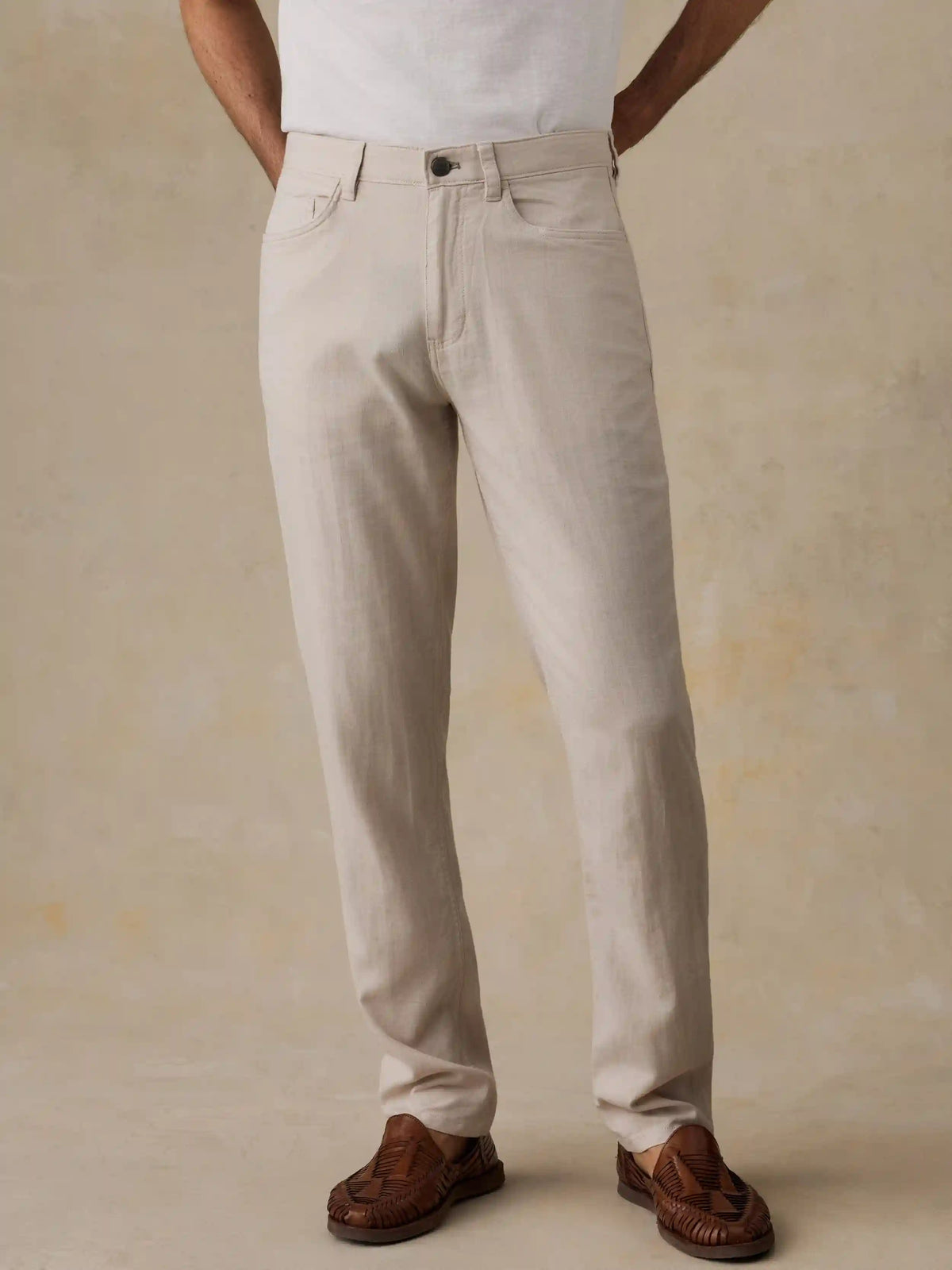 Movement™ Linen 5-Pocket Pant - Dorset Sand