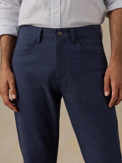 Movement™ Linen 5-Pocket Pant - Deep Sea Navy