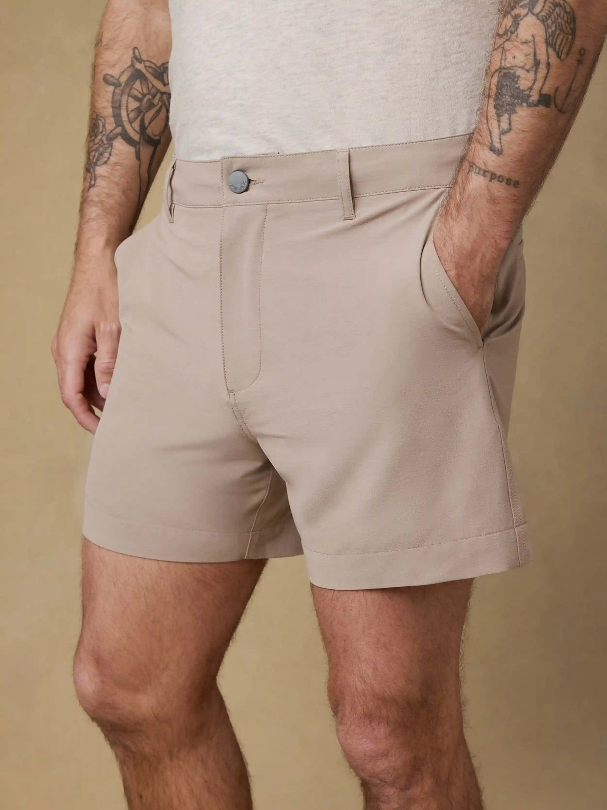 All Day™ Short (5") - Khaki