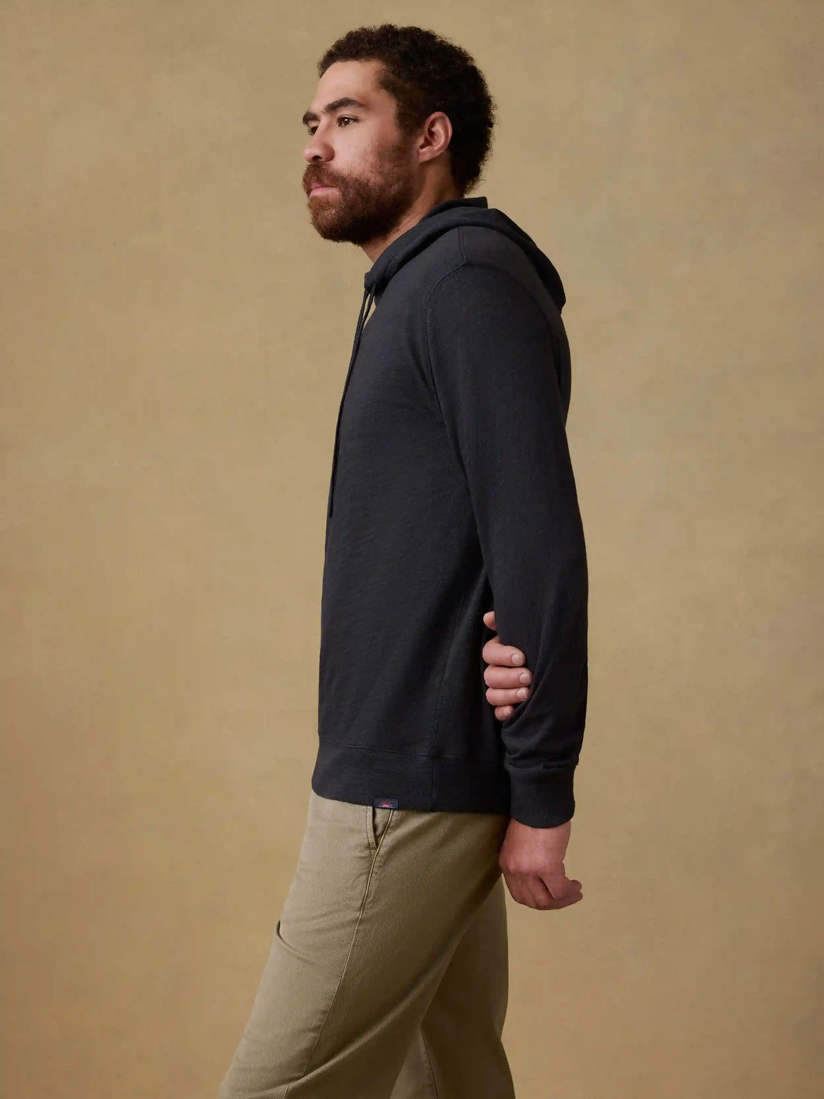 Sunwashed Organic Hoodie - Ridge Black