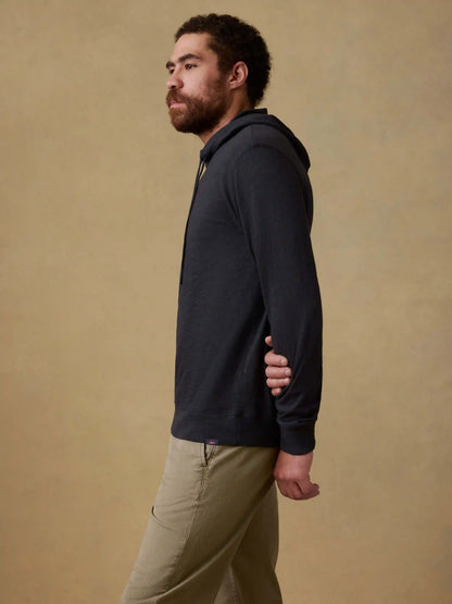 Sunwashed Organic Hoodie - Ridge Black