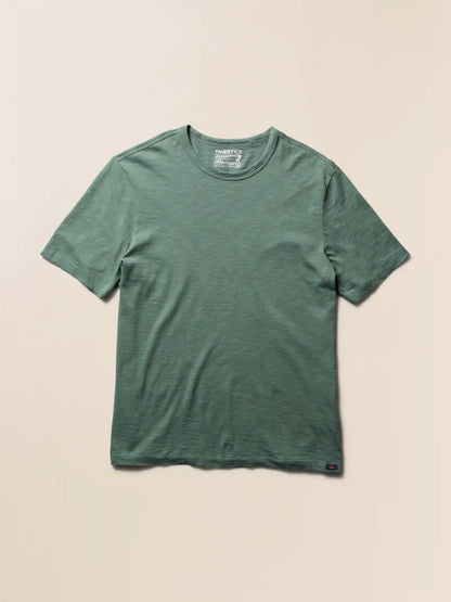 Sunwashed Regenerative Tee - Island Spruce