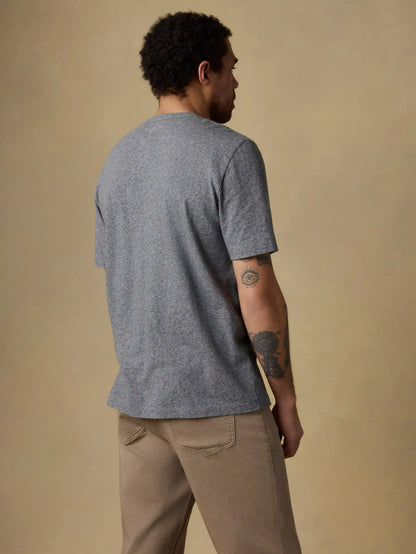 Sunwashed Regenerative Tee - Pebble Grey Heather