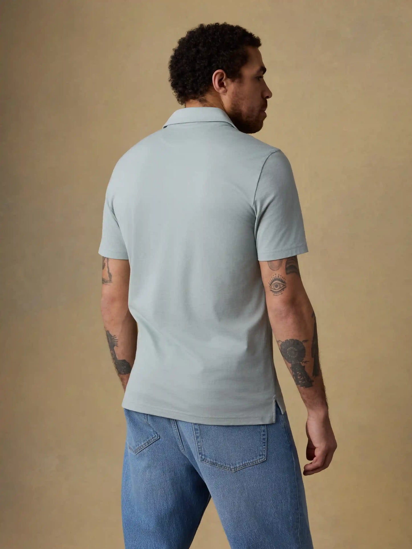 Short-Sleeve Movement™ Pique Polo - Aspen Green Melange