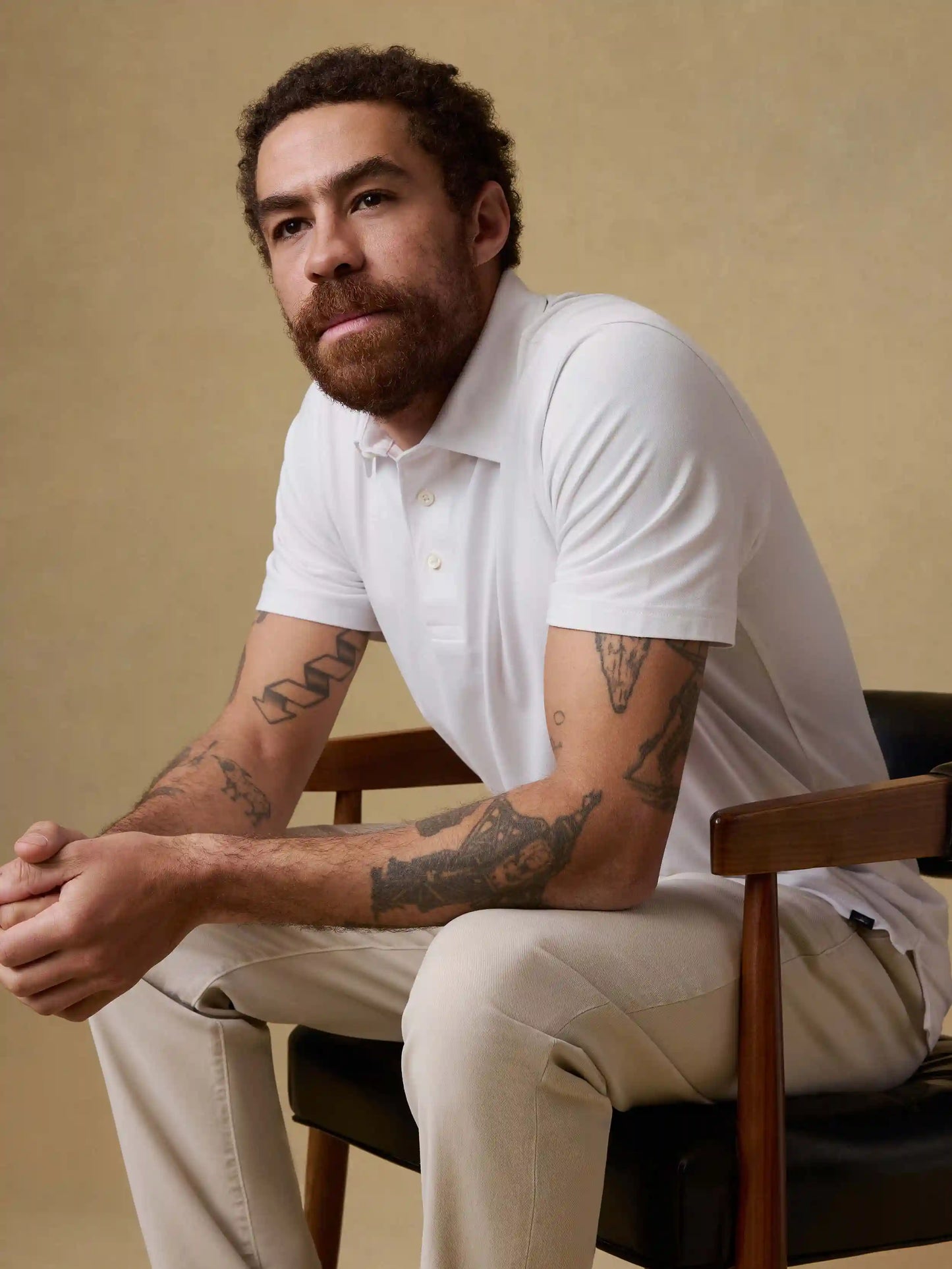 Short-Sleeve Movement™ Pique Polo - Pure White