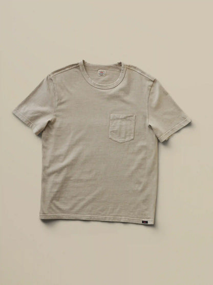 Short-Sleeve Recycled Cotton Tee - Sand Point