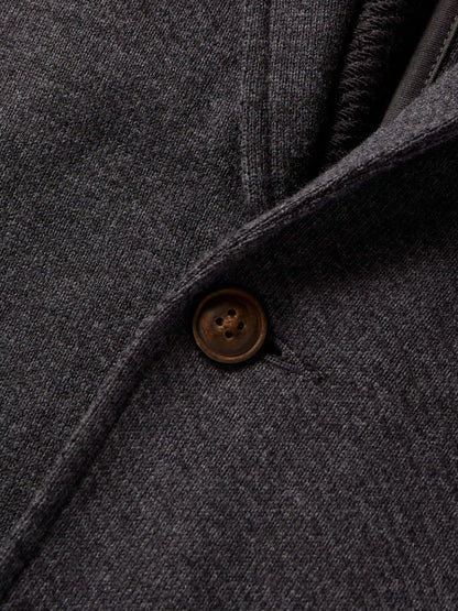 Inlet Knit Blazer - Black Sky Melange