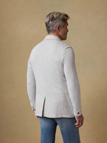 Inlet Knit Blazer - Heather Grey