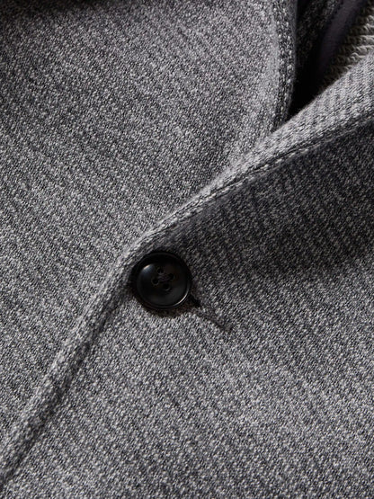 Inlet Knit Blazer (Tall) - Medium Grey Melange