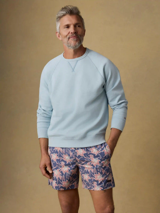 High Standard Fleece Crewneck - Blue Brook